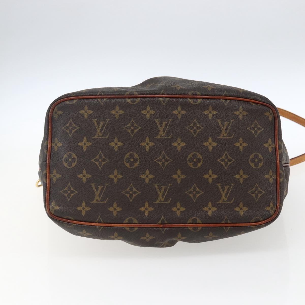 LOUIS VUITTON Monogram Palermo PM Tote Bag M40145 LV Auth 171772