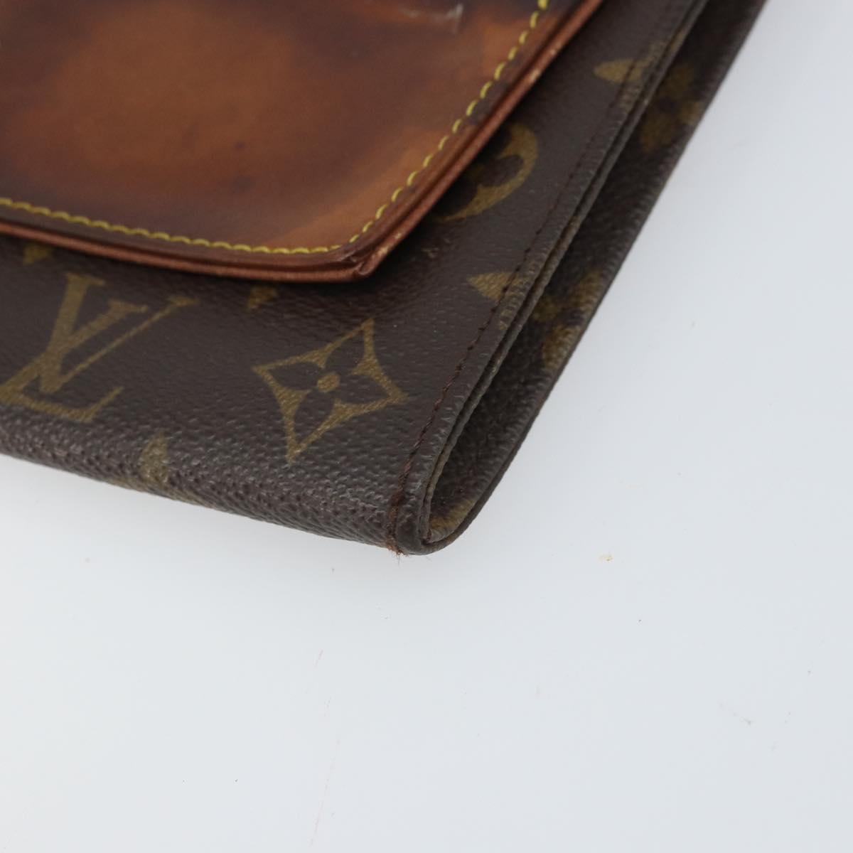 LOUIS VUITTON Monogram Jena Clutch Bag M51808 LV Auth 171801
