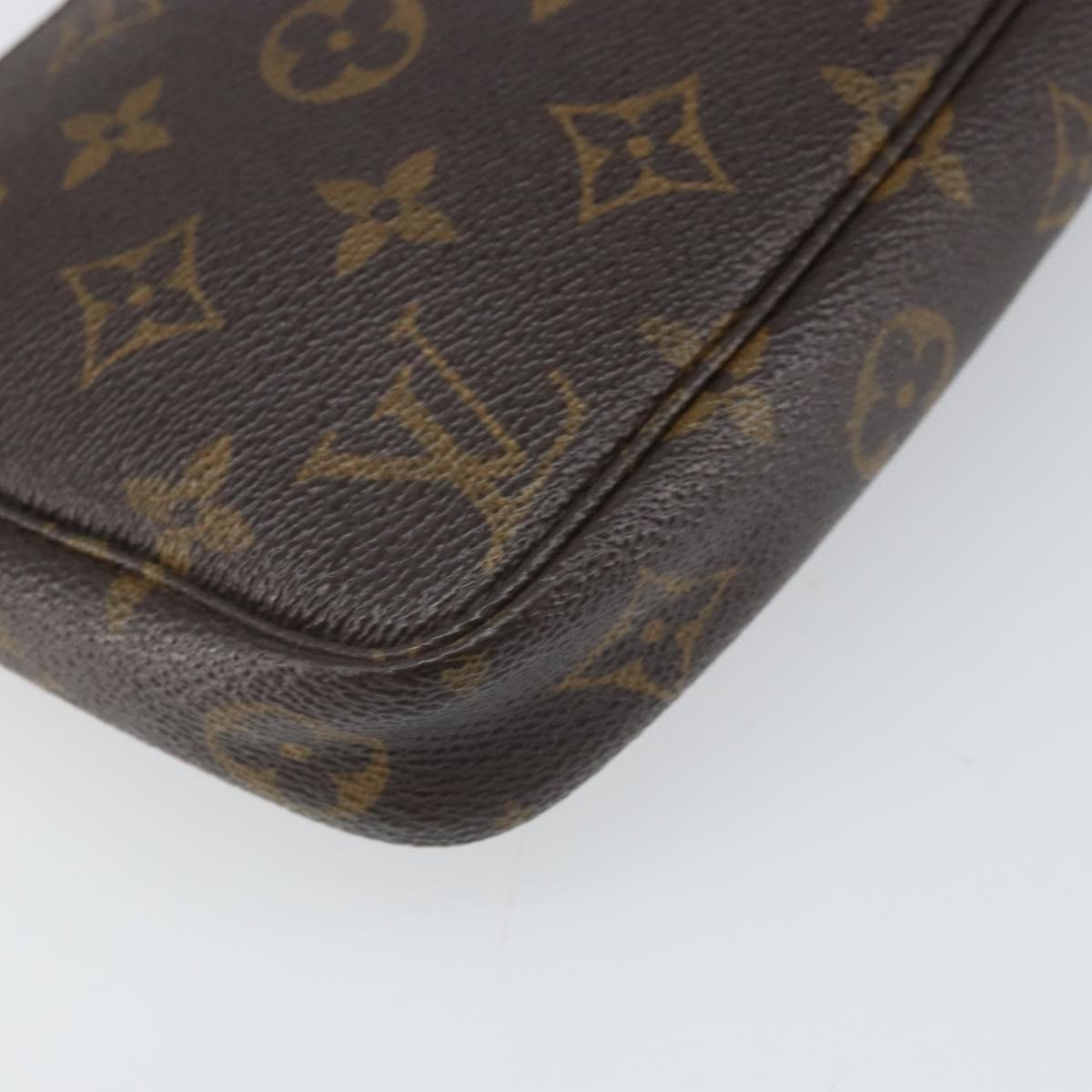 LOUIS VUITTON Monogram Pochette Accessoires Pouch M51980 LV Auth 171804A