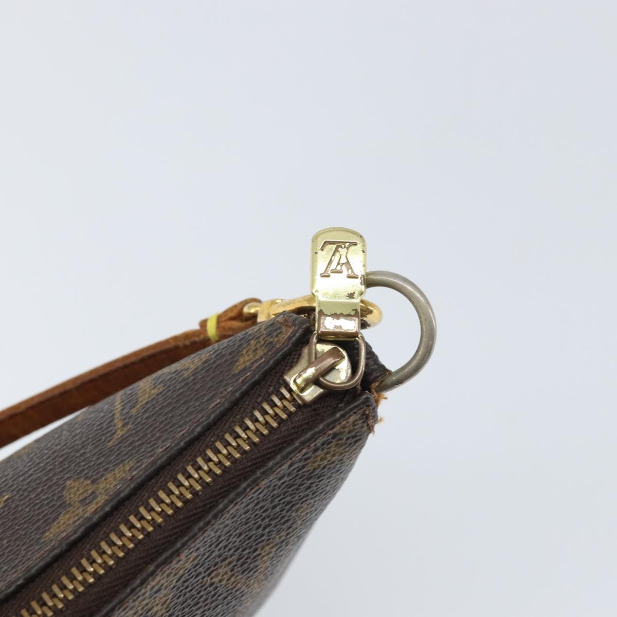 LOUIS VUITTON Monogram Pochette Accessoires Pouch M51980 LV Auth 171804A
