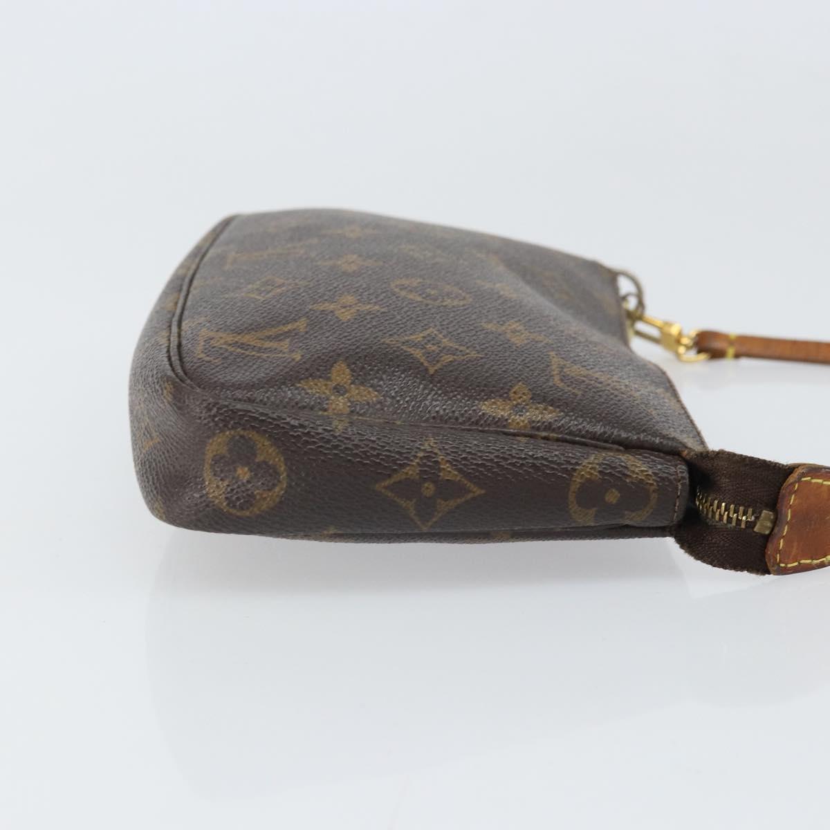 LOUIS VUITTON Monogram Pochette Accessoires Pouch M51980 LV Auth 171804A
