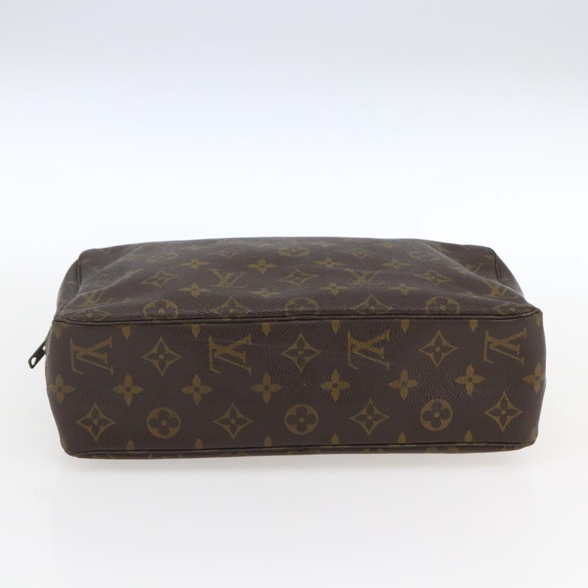 LOUIS VUITTON Monogram Trousse Toilette 28 Clutch Bag M47522 LV Auth 171810