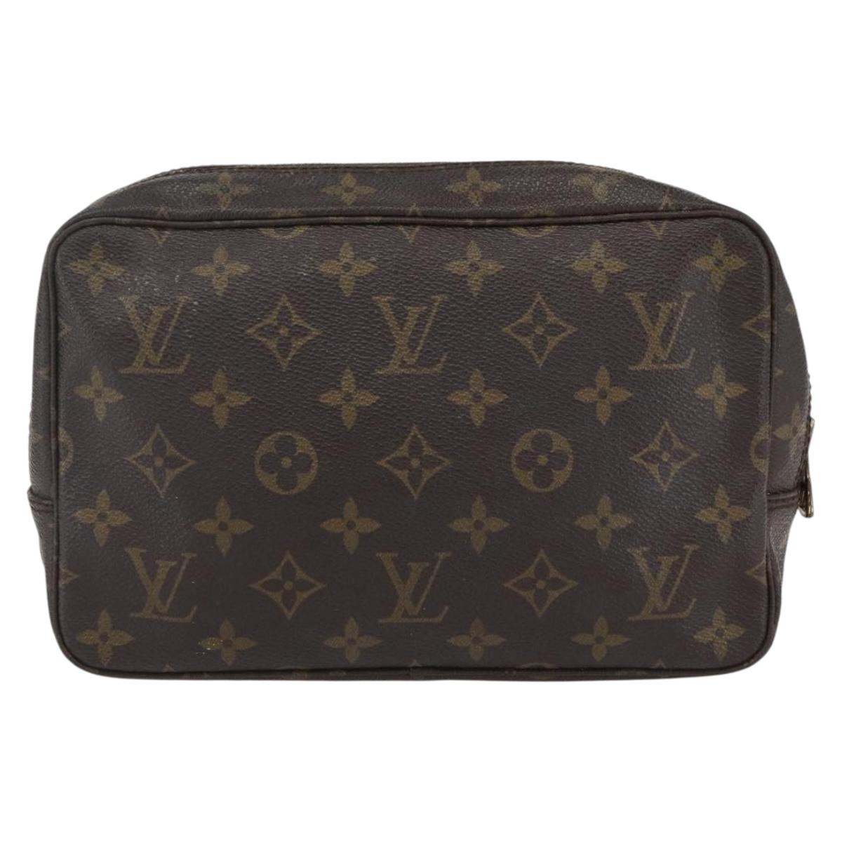 LOUIS VUITTON Monogram Trousse Toilette 23 Clutch Bag M47524 LV Auth 171812