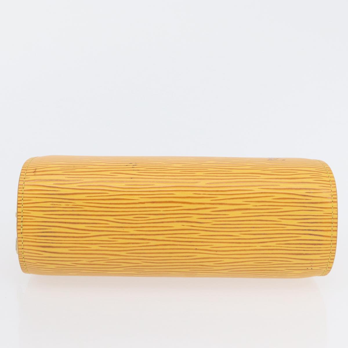 LOUIS VUITTON Epi Dauphine PM Pouch Yellow M48449 LV Auth 171817