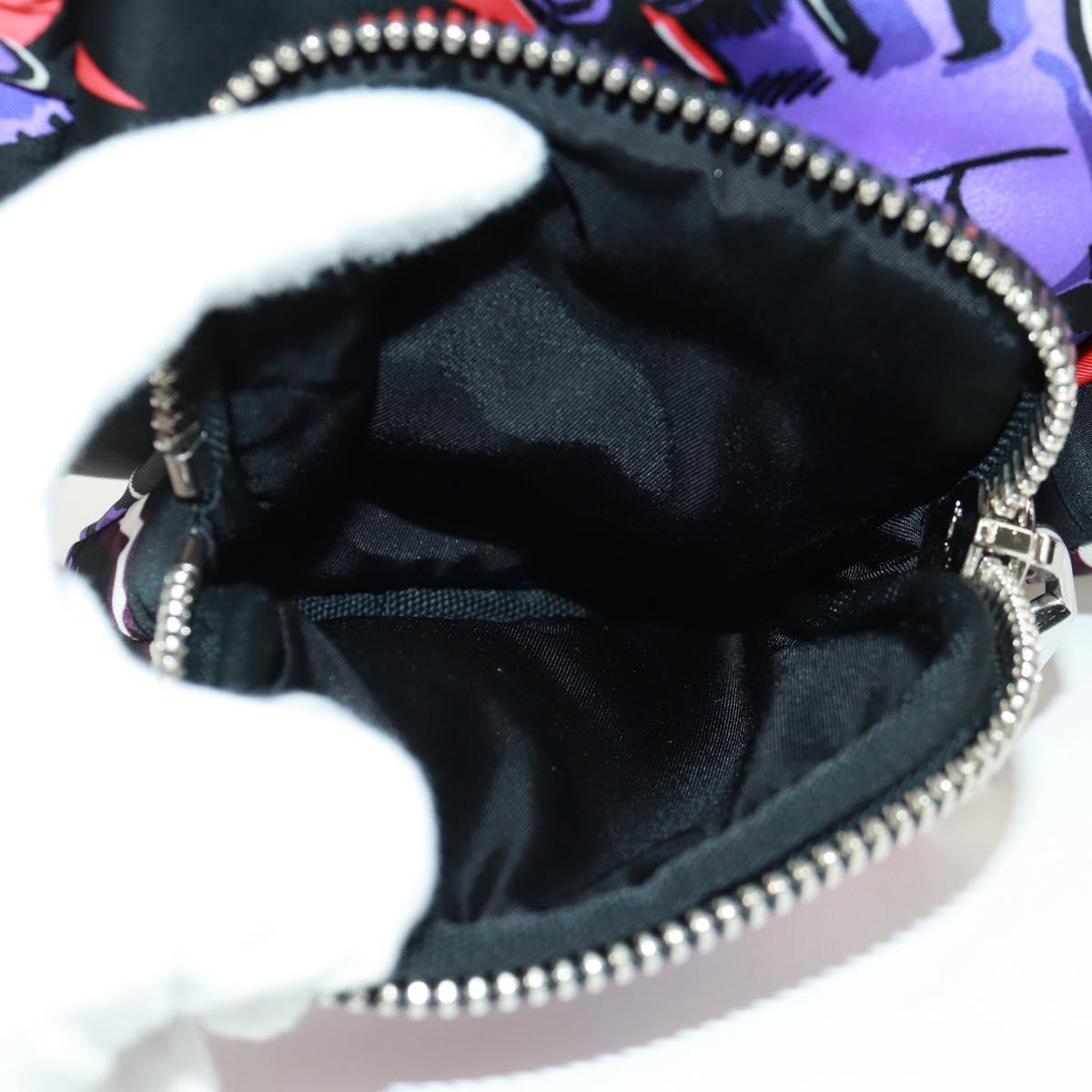 PRADA Universal Studio Collaboration Frankenstein Bag Nylon Purple Auth 171848M