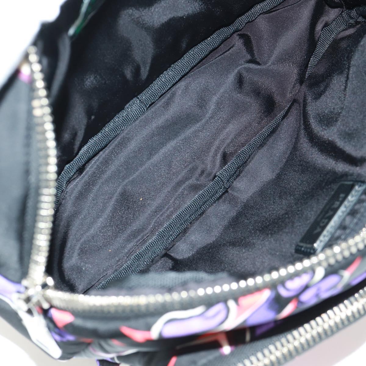 PRADA Universal Studio Collaboration Frankenstein Bag Nylon Purple Auth 171848M