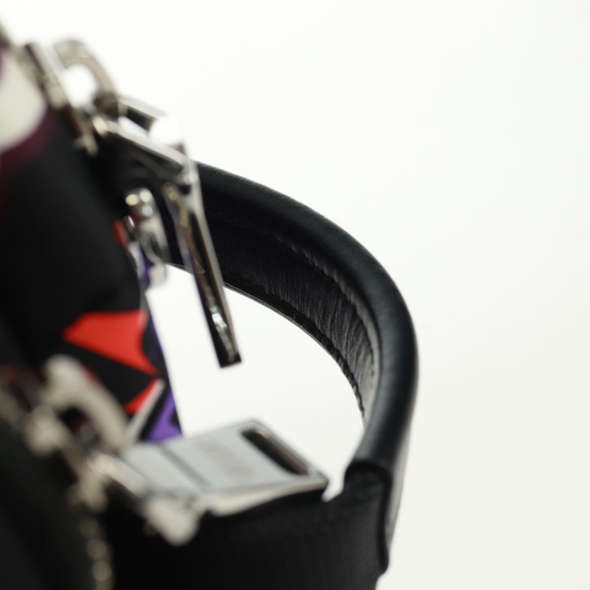 PRADA Universal Studio Collaboration Frankenstein Bag Nylon Purple Auth 171848M