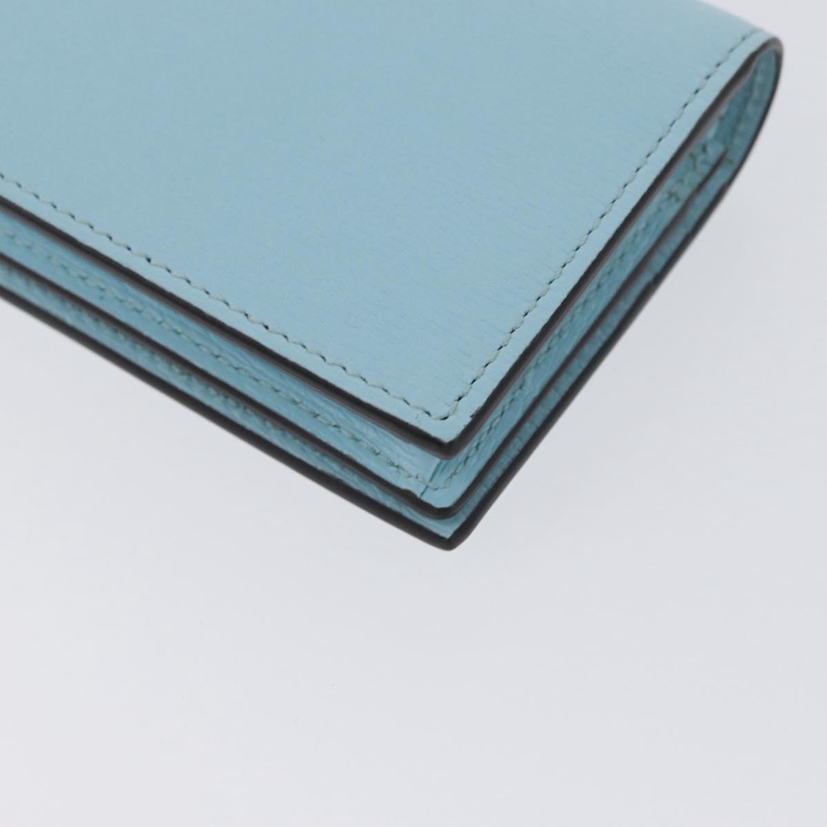 GUCCI Bananya Collaboration Compact Wallet Light Blue 701009 2067 Auth 171852M