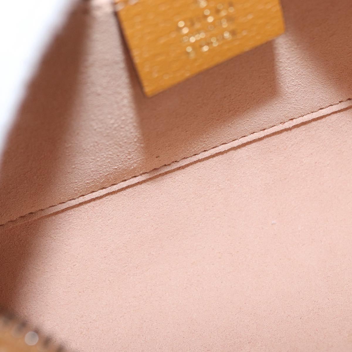 GUCCI Micro GG Supreme Disney Shoulder Bag PVC Beige Gold 602536 Auth 171854SAM