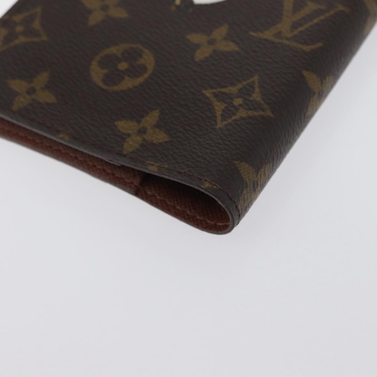 LOUIS VUITTON Monogram Panda Agenda PM Day Planner Cover R20011 LV Auth 171859V