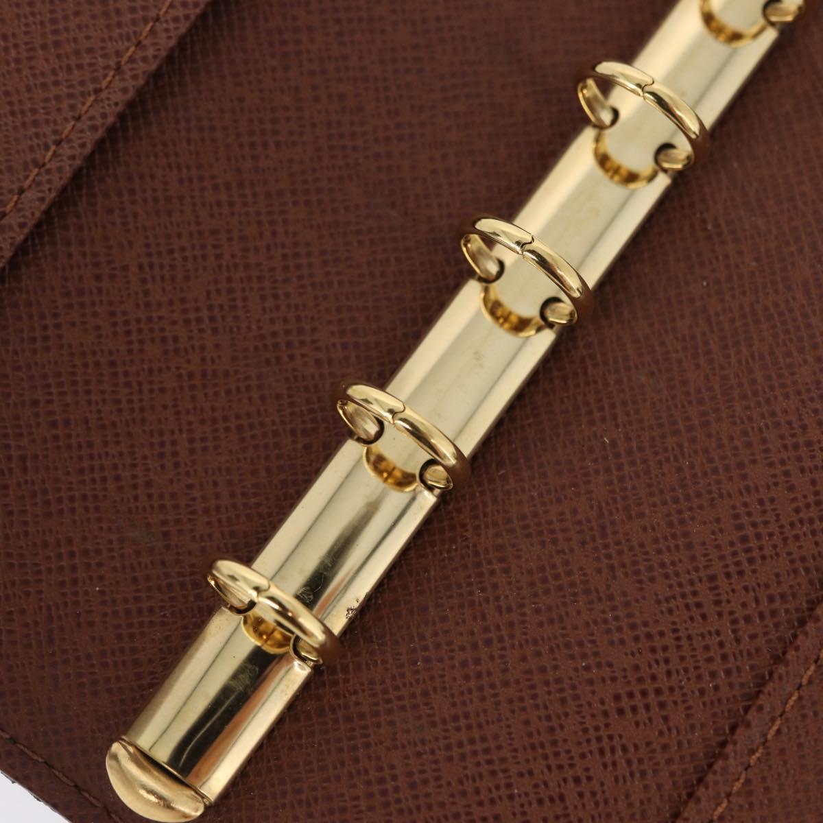 LOUIS VUITTON Monogram Panda Agenda PM Day Planner Cover R20011 LV Auth 171859V