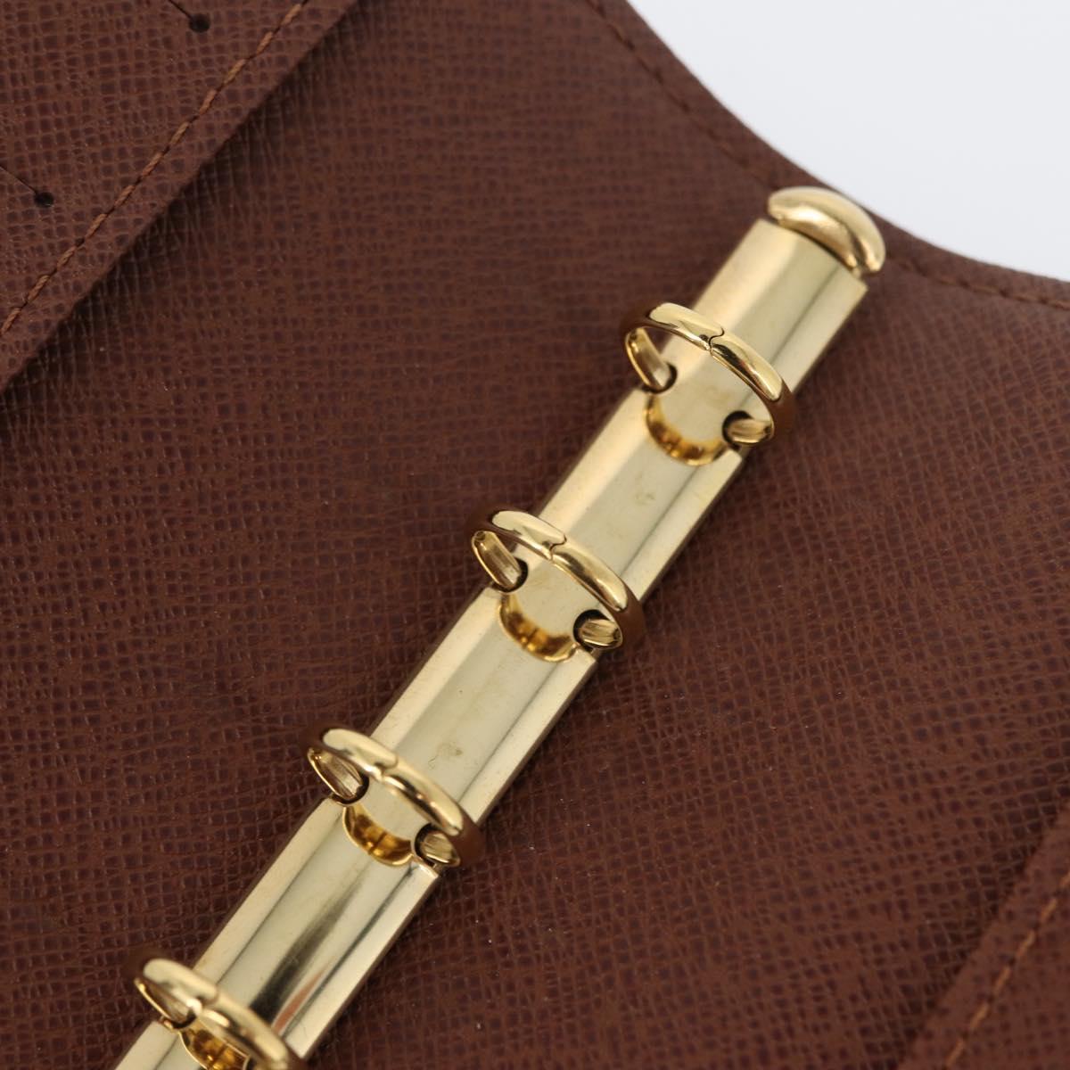 LOUIS VUITTON Monogram Panda Agenda PM Day Planner Cover R20011 LV Auth 171859V