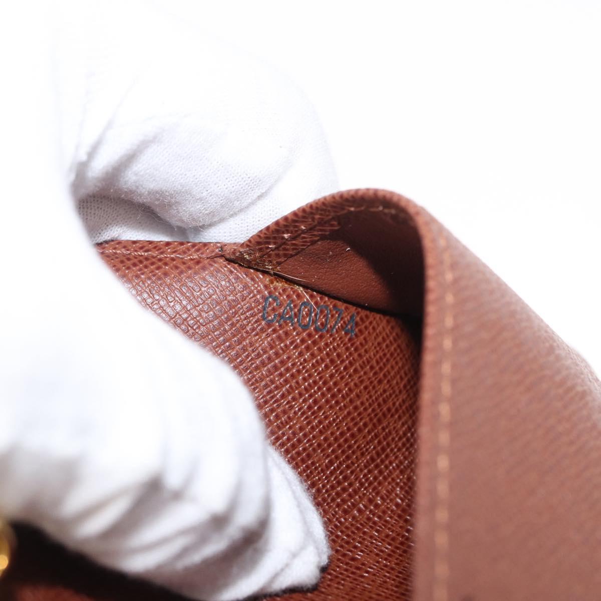 LOUIS VUITTON Monogram Panda Agenda PM Day Planner Cover R20011 LV Auth 171859V