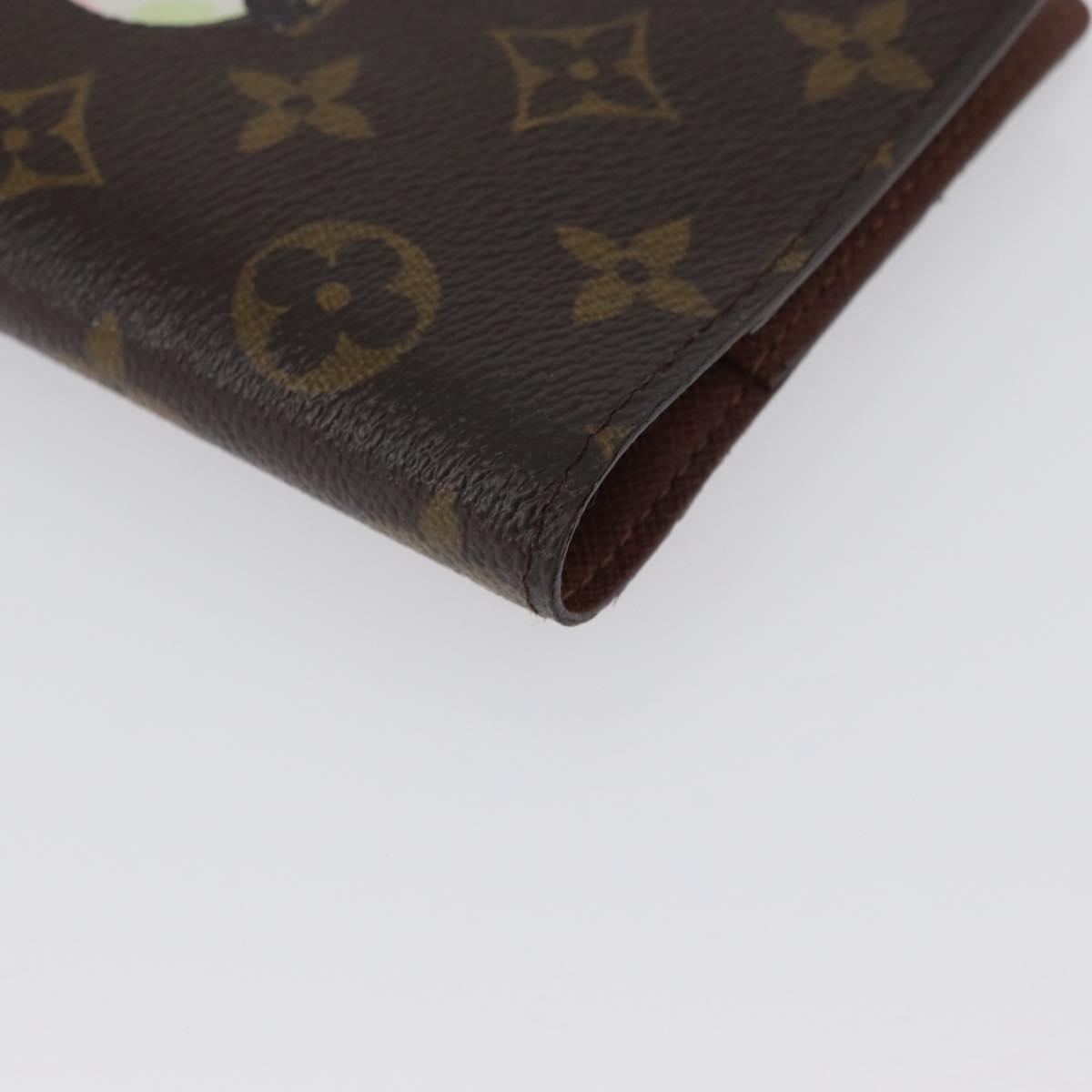 LOUIS VUITTON Monogram Panda Agenda PM Day Planner Cover R20011 LV Auth 171859V