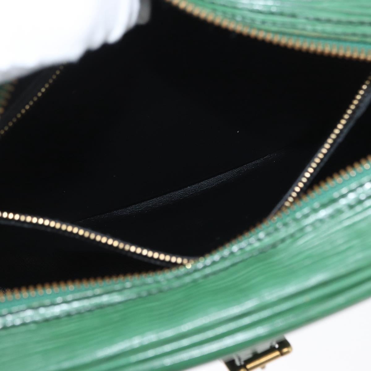 LOUIS VUITTON Epi Jeune Fille MM Shoulder Bag Green M52154 LV Auth 171885