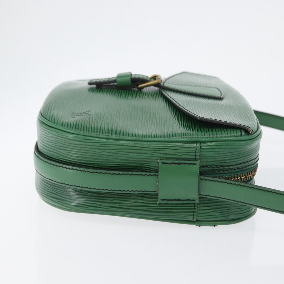 LOUIS VUITTON Epi Jeune Fille MM Shoulder Bag Green M52154 LV Auth 171885