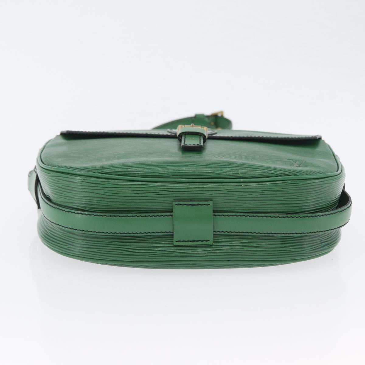 LOUIS VUITTON Epi Jeune Fille MM Shoulder Bag Green M52154 LV Auth 171885