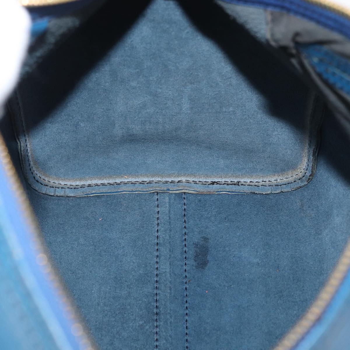 LOUIS VUITTON Epi Speedy 30 Hand Bag Toledo Blue M43005 LV Auth 171891
