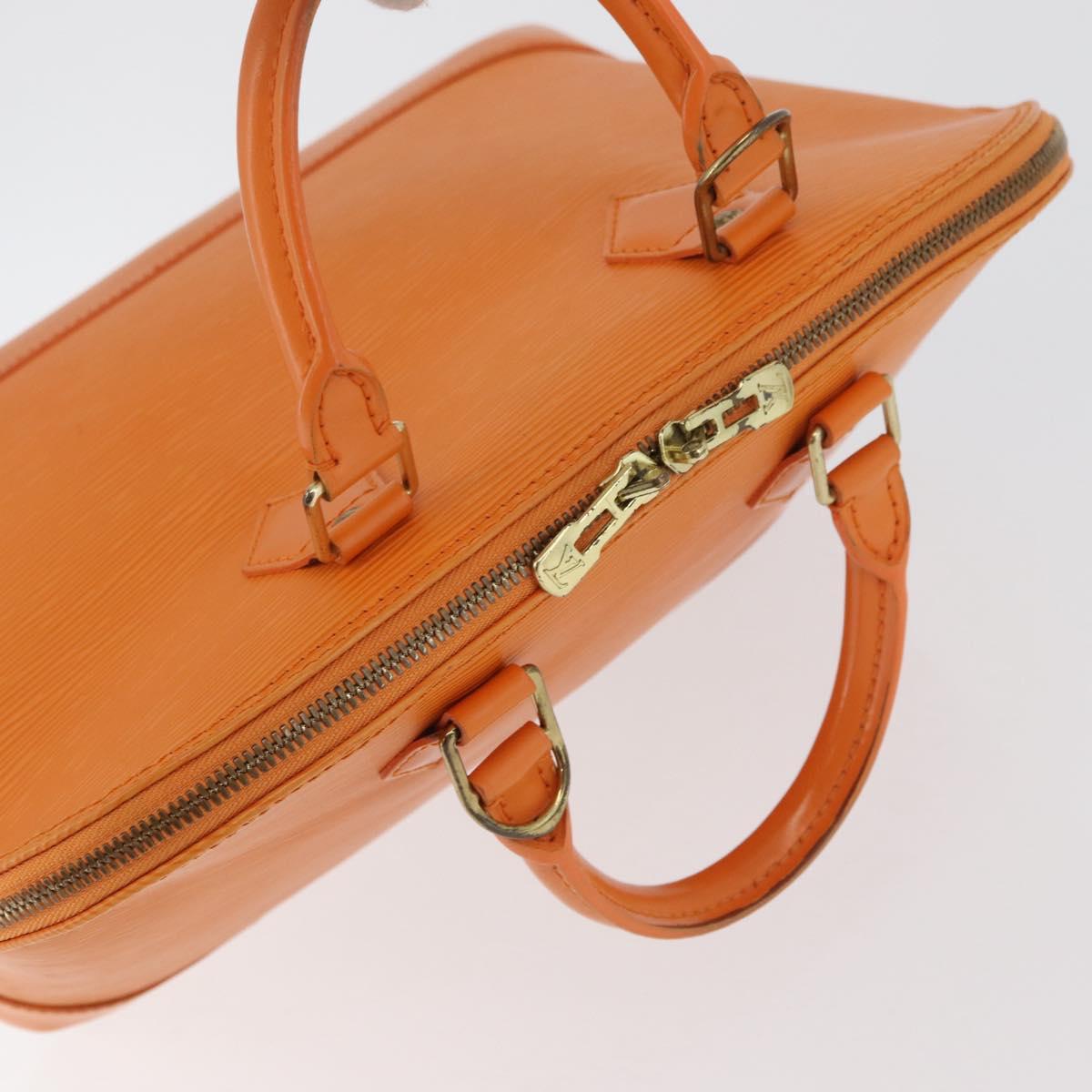 LOUIS VUITTON Epi Alma Hand Bag Orange Mandarin M5214H LV Auth 171893