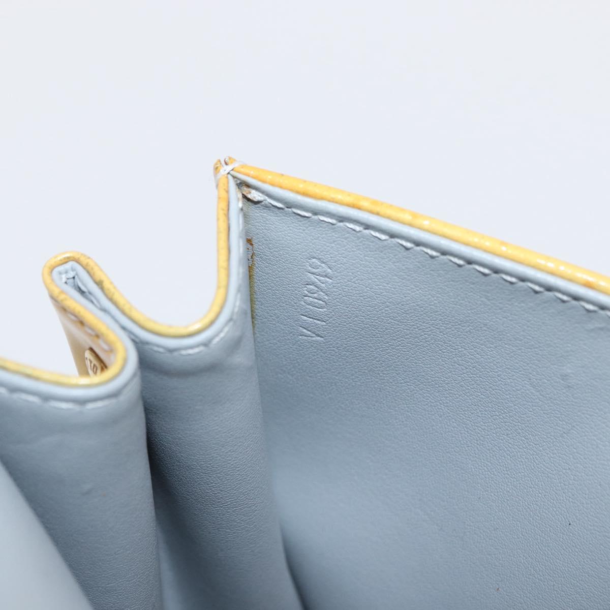 LOUIS VUITTON Monogram Vernis Spring street Hand Bag Gris M91029 LV Auth 171927
