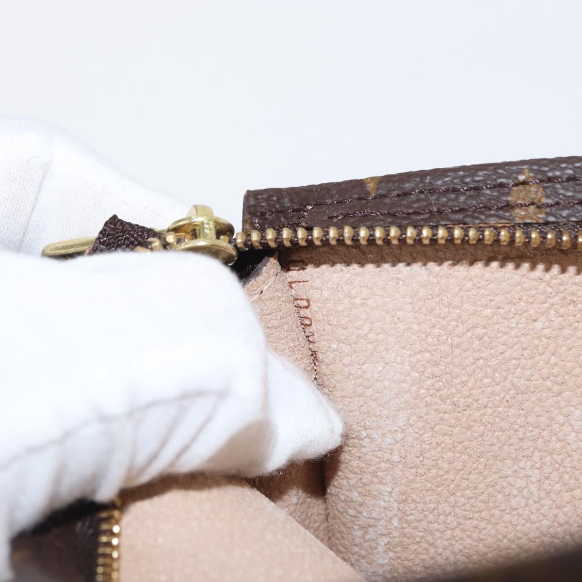 LOUIS VUITTON Monogram Bucket GM Accessory Pouch LV Auth 171931