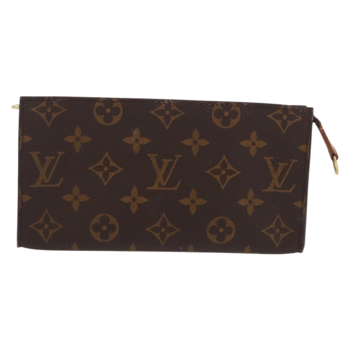 LOUIS VUITTON Monogram Bucket GM Accessory Pouch LV Auth 171931