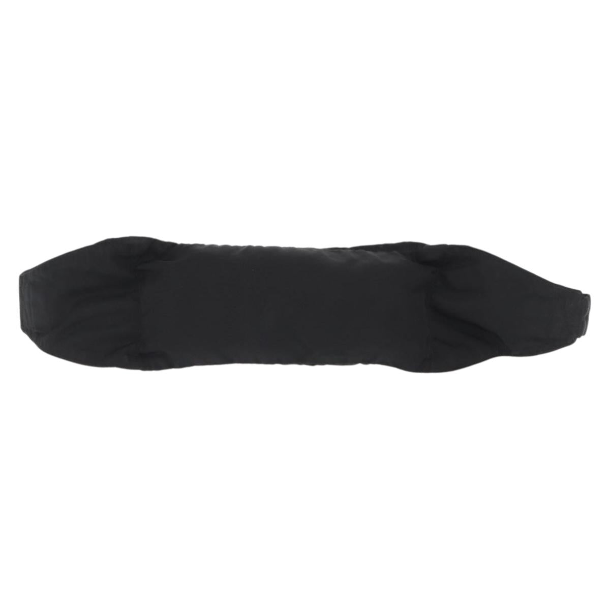 PRADA Waist bag Nylon Black Auth 171943
