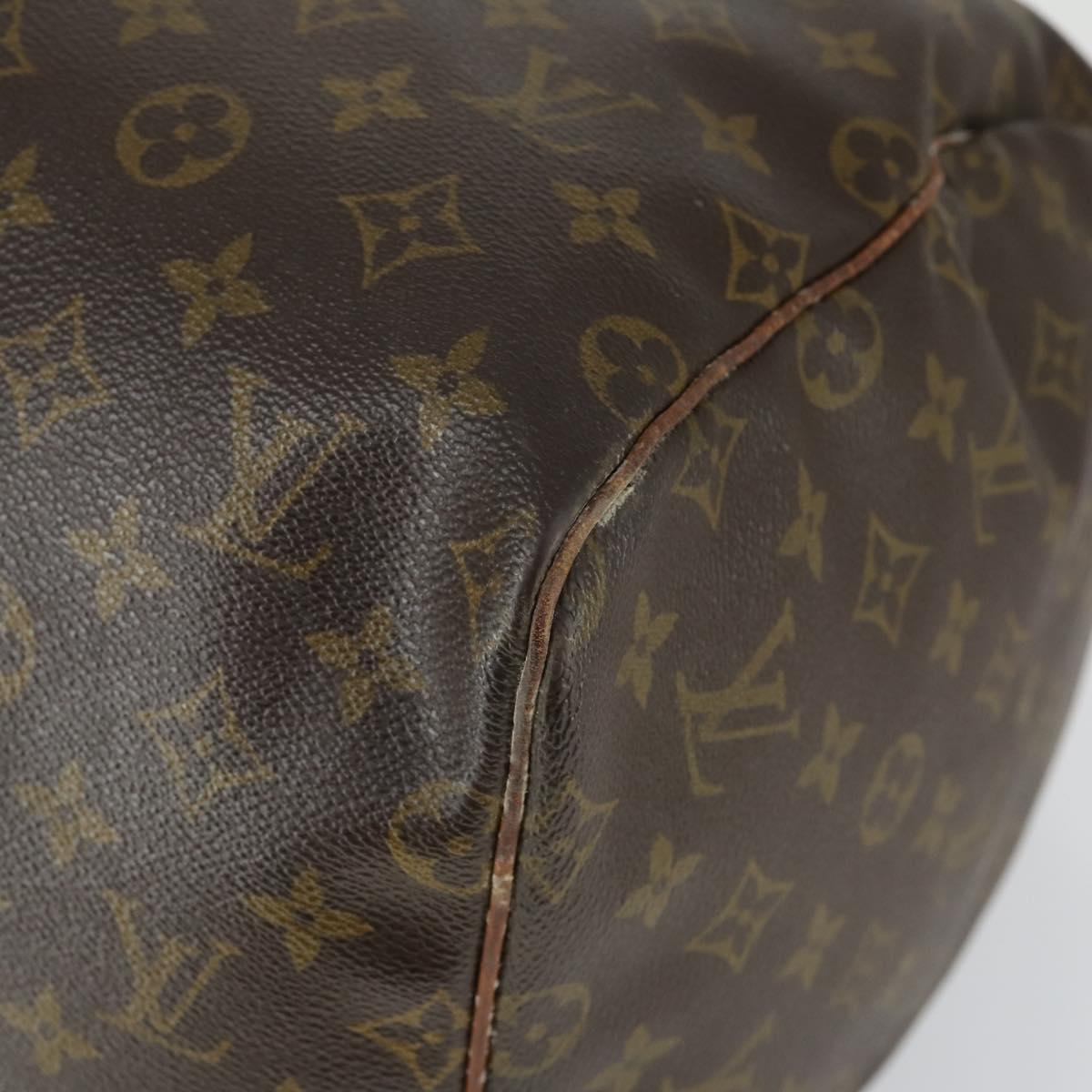 LOUIS VUITTON Monogram Keepall 55 Boston Bag M41424 LV Auth 171947