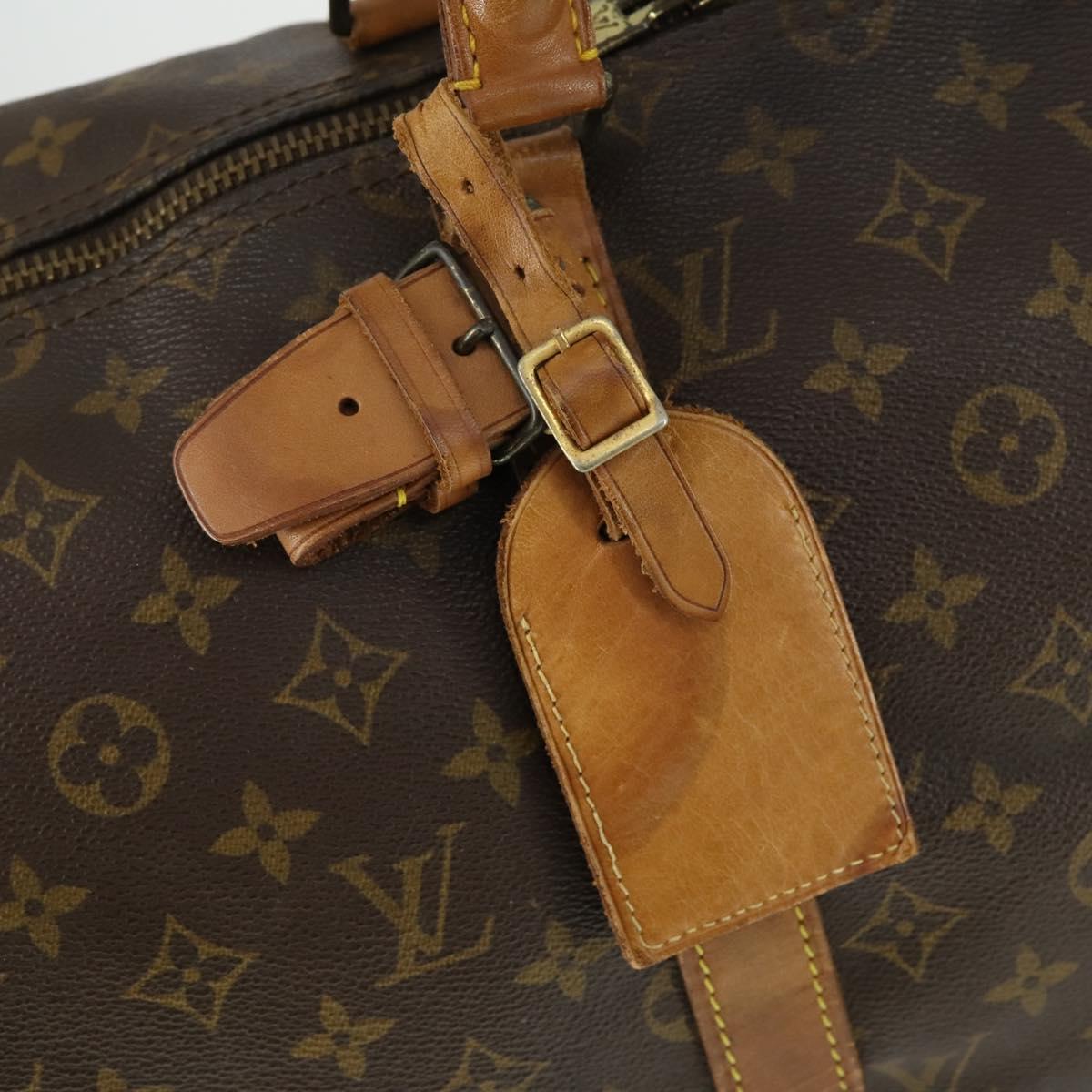 LOUIS VUITTON Monogram Keepall 50 Boston Bag M41426 LV Auth 171948