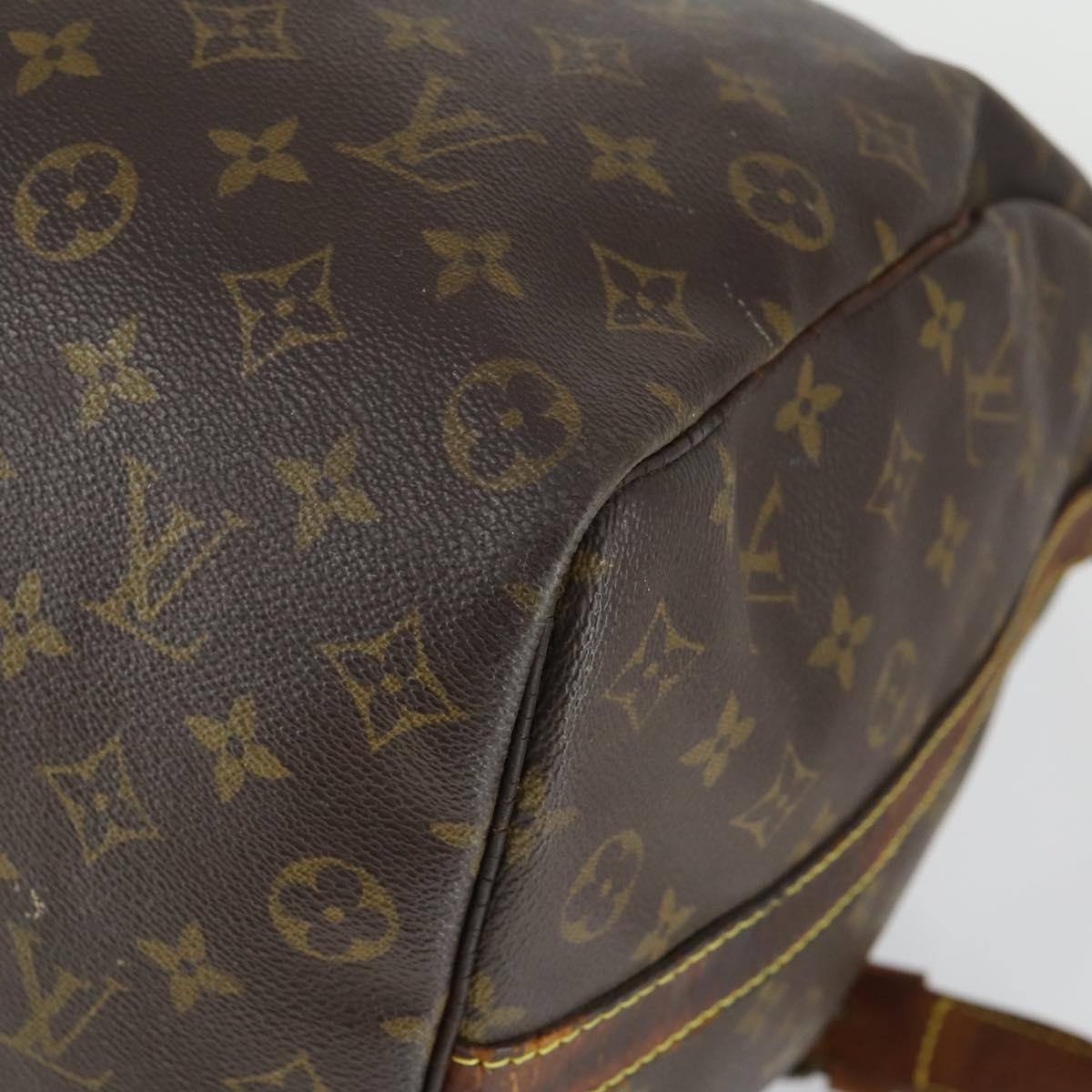 LOUIS VUITTON Monogram Keepall Bandouliere 50 Boston Bag M41416 LV Auth 171949