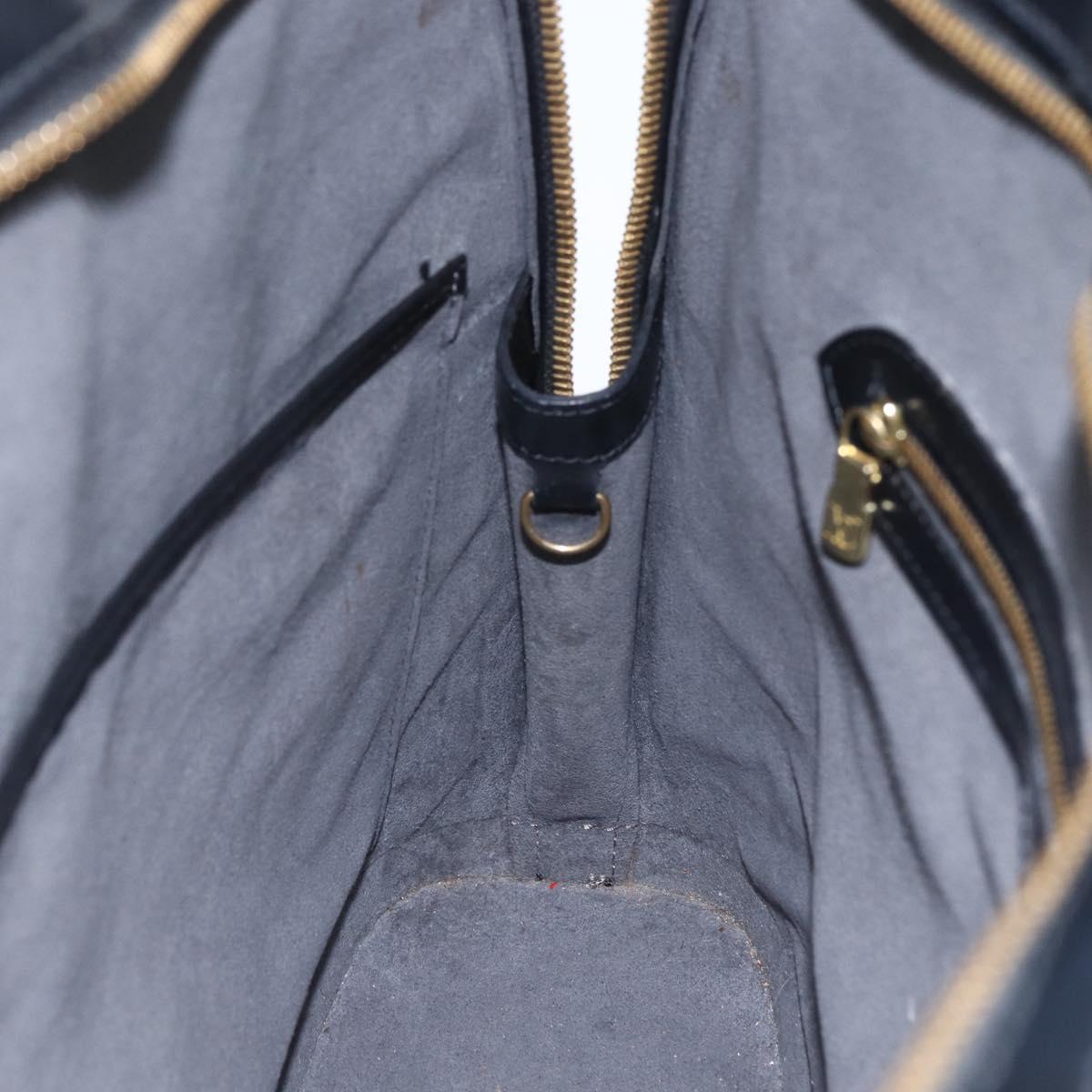 LOUIS VUITTON Epi Lussac Shoulder Bag Black M52282 LV Auth 171960