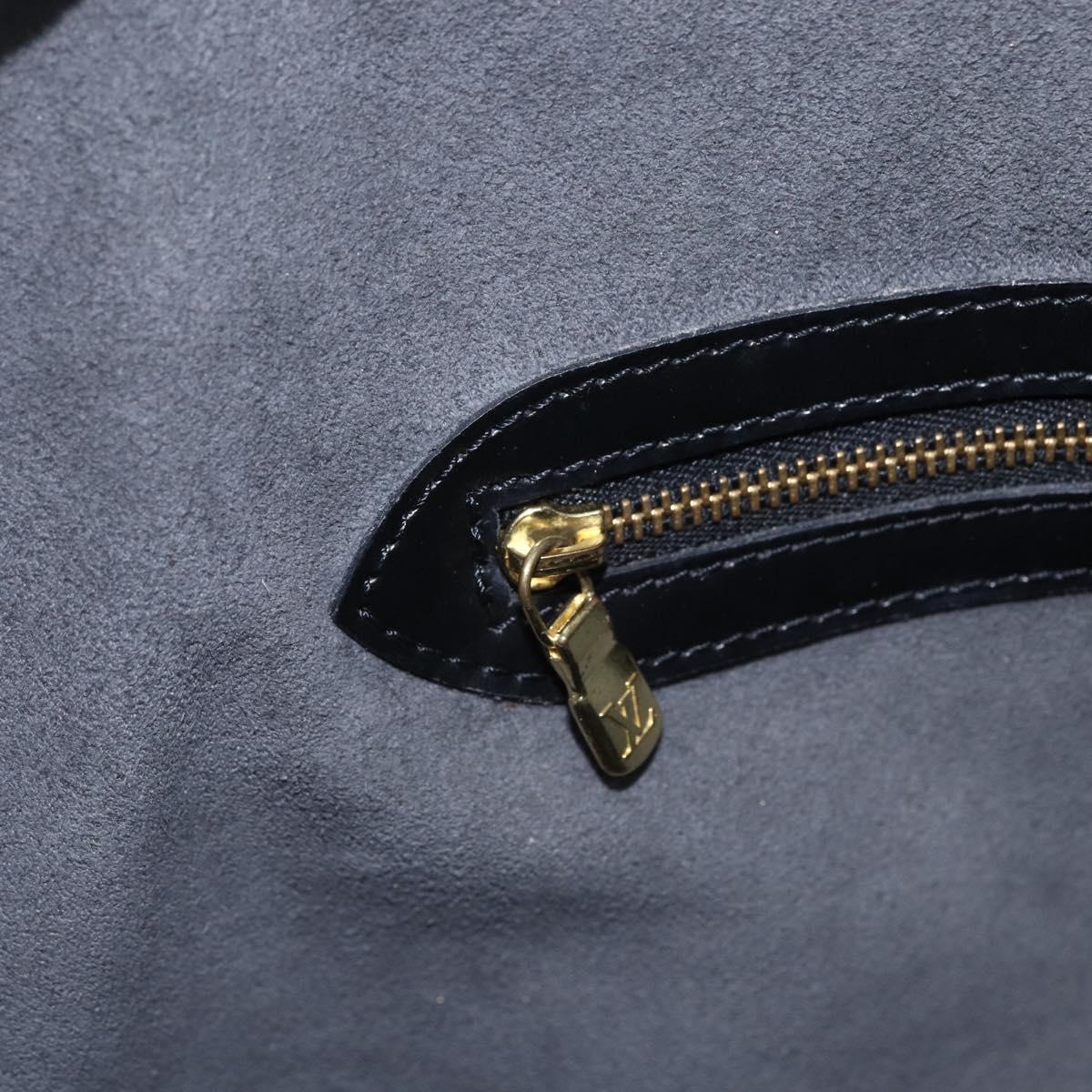 LOUIS VUITTON Epi Lussac Shoulder Bag Black M52282 LV Auth 171960