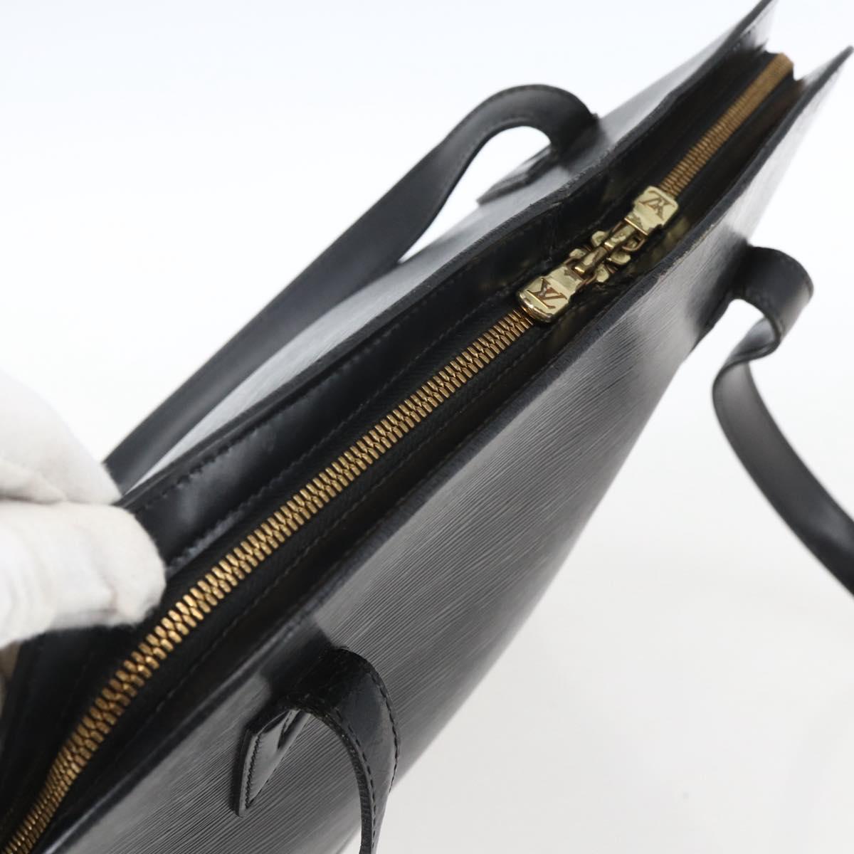 LOUIS VUITTON Epi Lussac Shoulder Bag Black M52282 LV Auth 171960