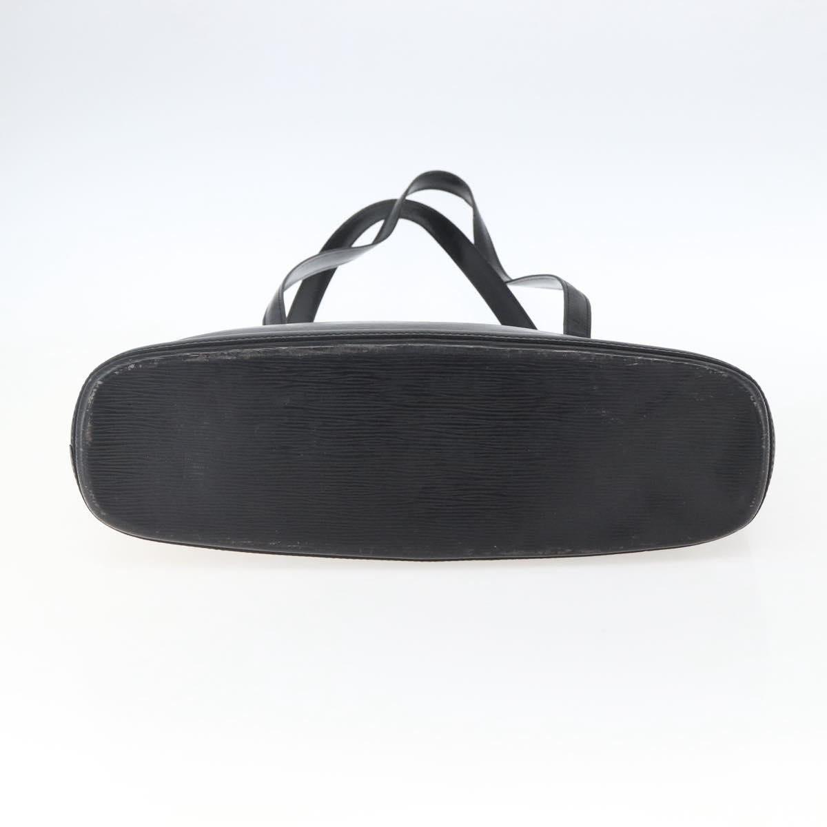 LOUIS VUITTON Epi Lussac Shoulder Bag Black M52282 LV Auth 171960