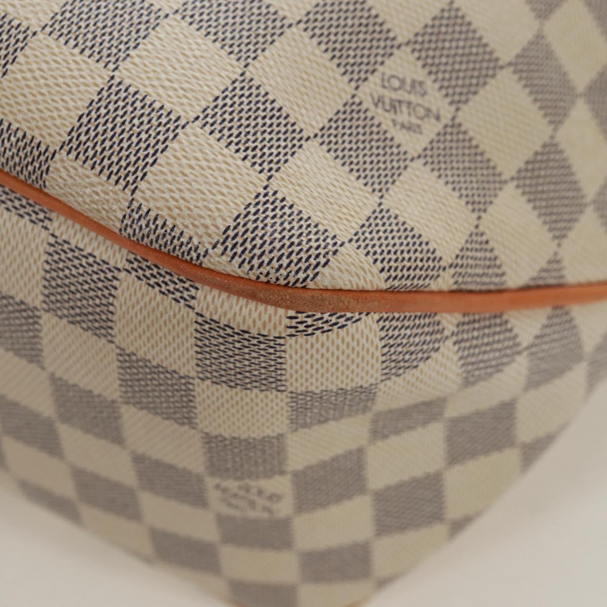 LOUIS VUITTON Damier Azur Delightful MM Shoulder Bag N41448 LV Auth 171963V