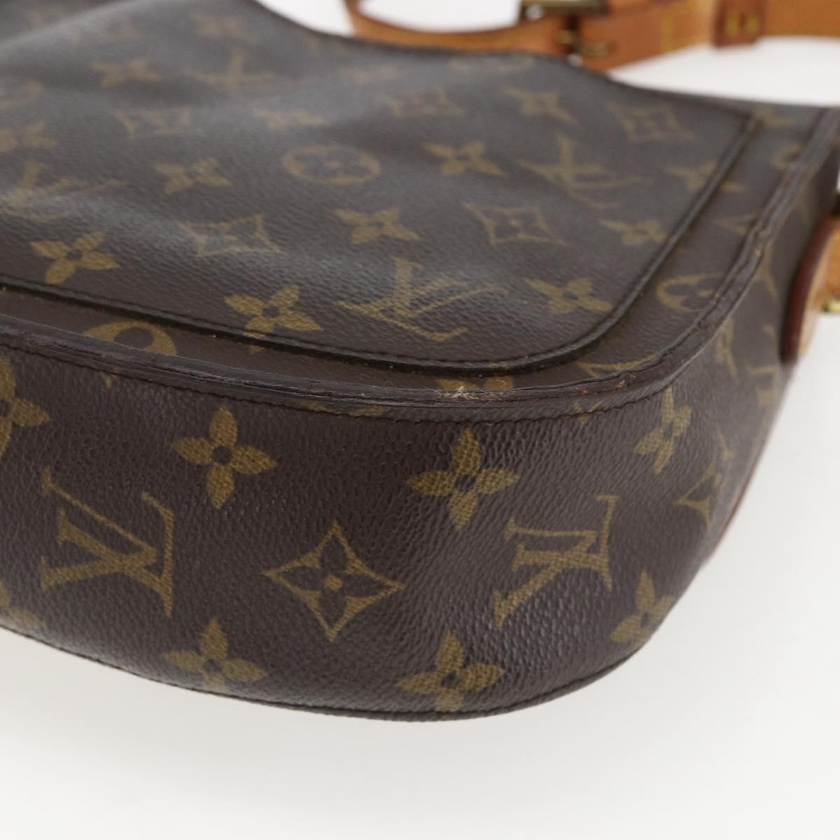 LOUIS VUITTON Monogram Saint Cloud GM Shoulder Bag M51242 LV Auth 171967