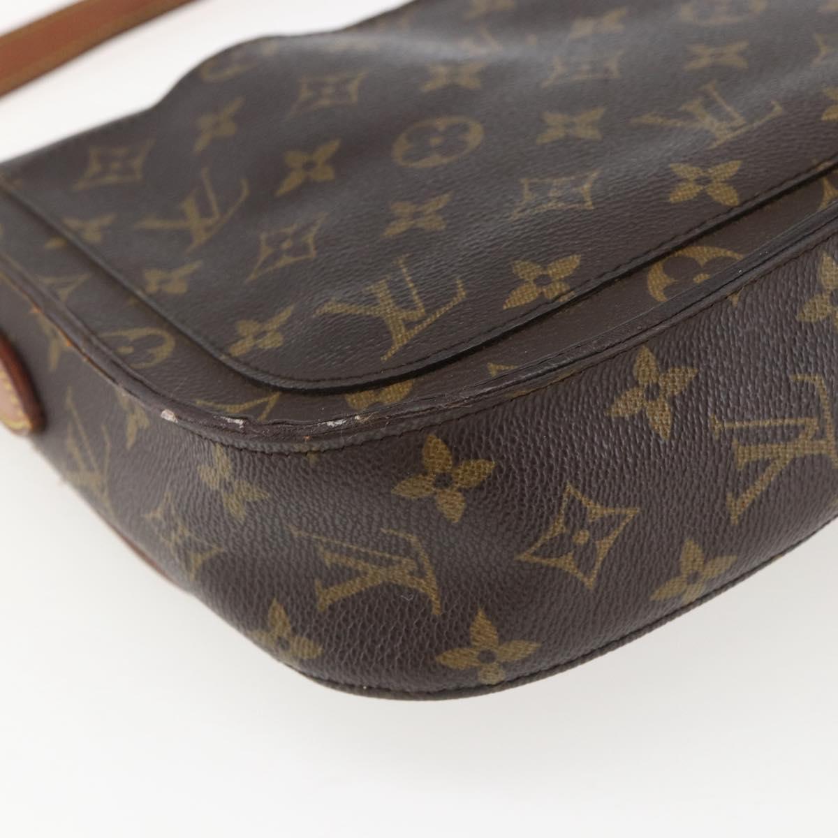 LOUIS VUITTON Monogram Saint Cloud GM Shoulder Bag M51242 LV Auth 171967