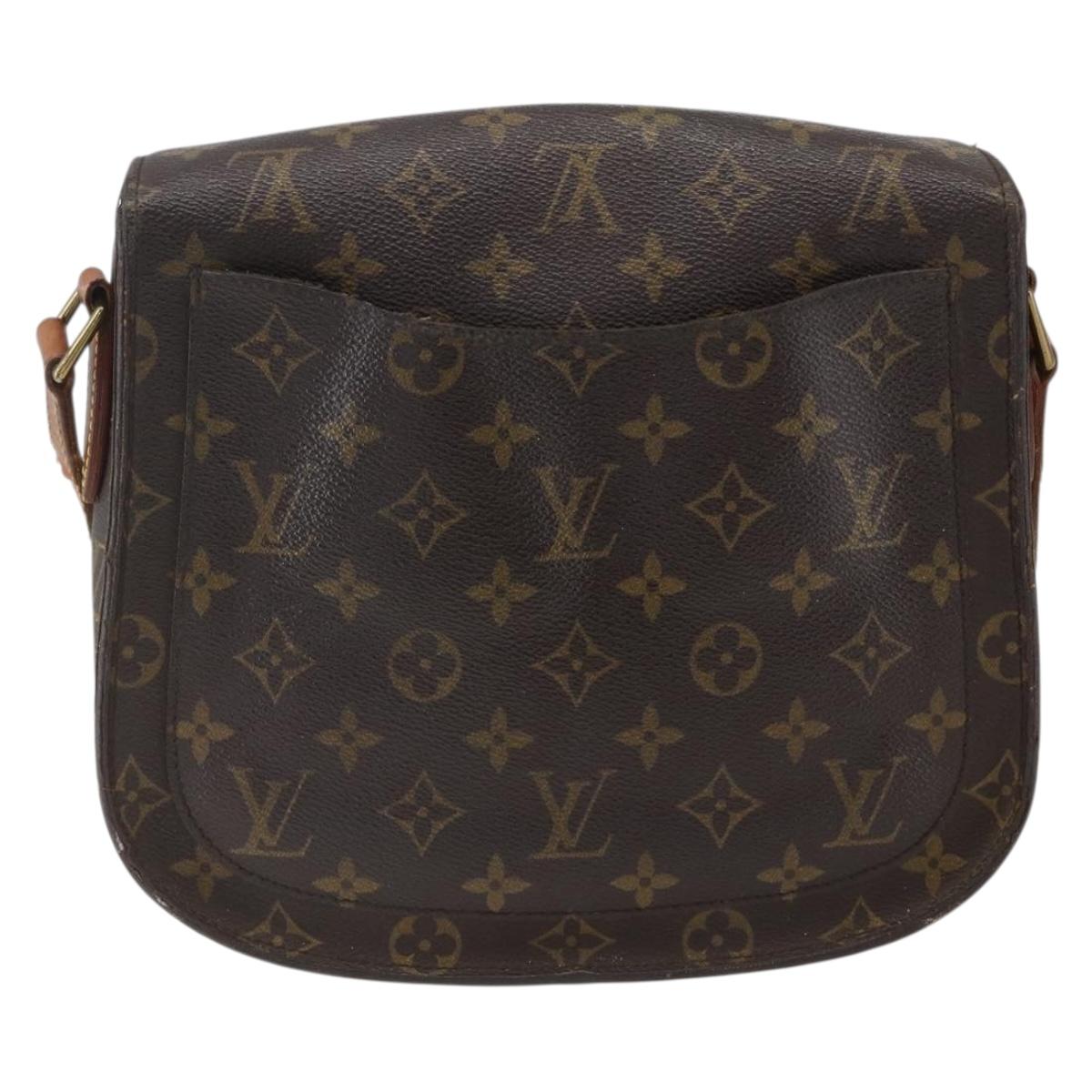 LOUIS VUITTON Monogram Saint Cloud GM Shoulder Bag M51242 LV Auth 171967