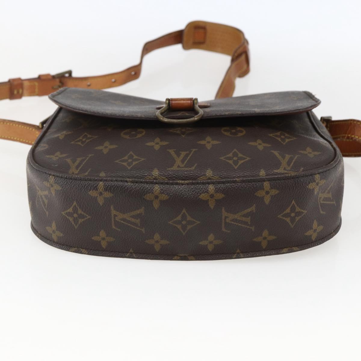 LOUIS VUITTON Monogram Saint Cloud GM Shoulder Bag M51242 LV Auth 171967