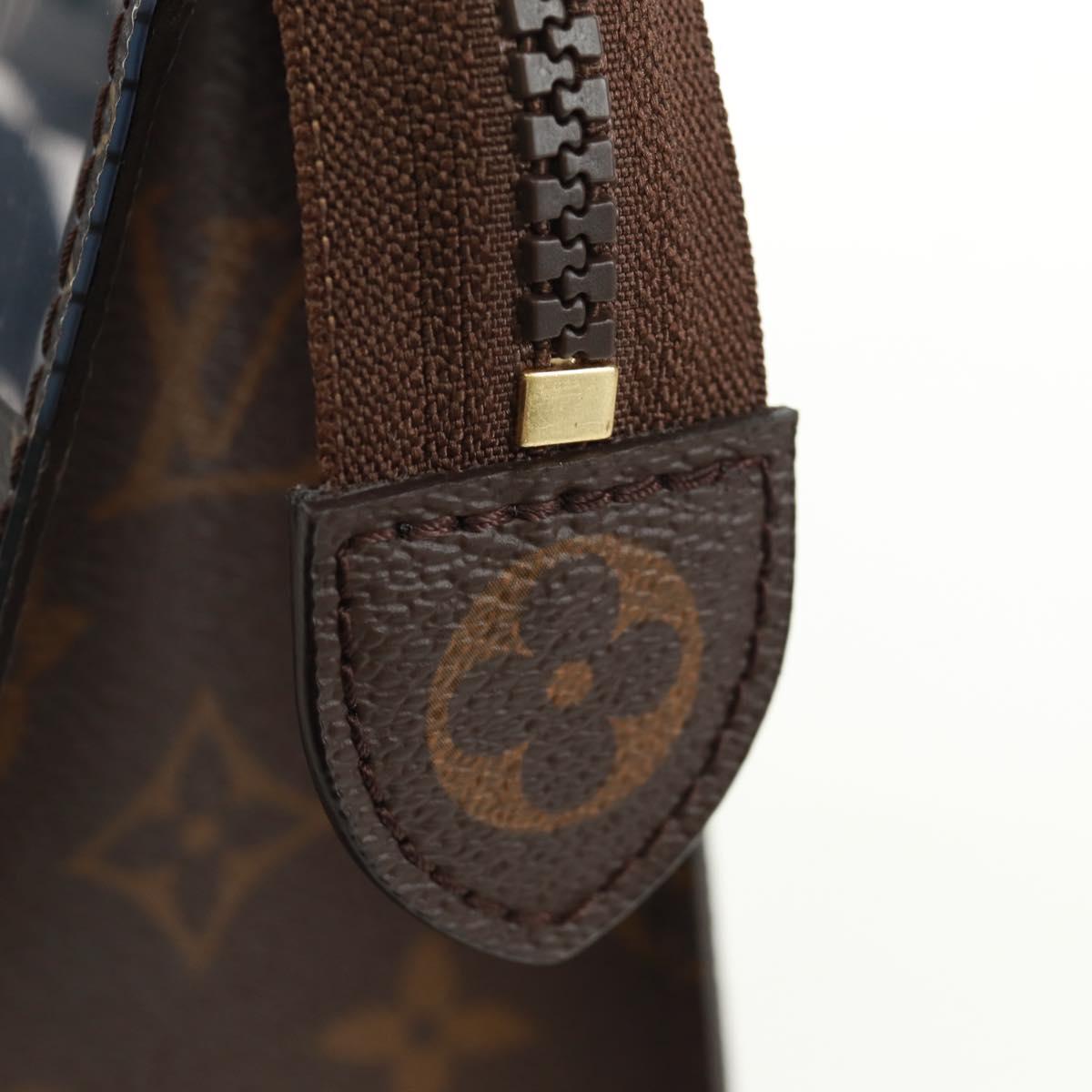 LOUIS VUITTON Monogram Chess Stand Pouch M81588 LV Auth 171970M
