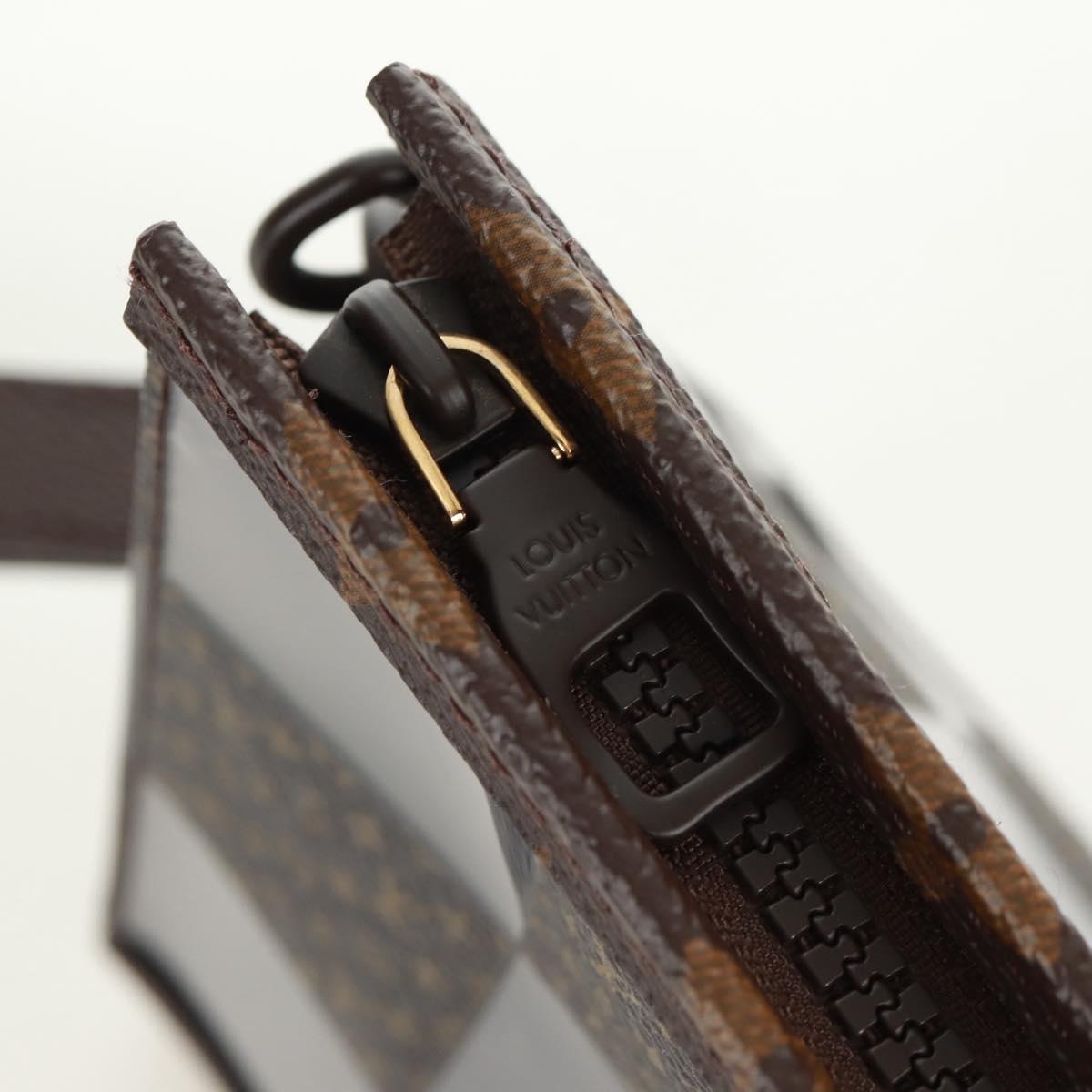 LOUIS VUITTON Monogram Chess Stand Pouch M81588 LV Auth 171970M