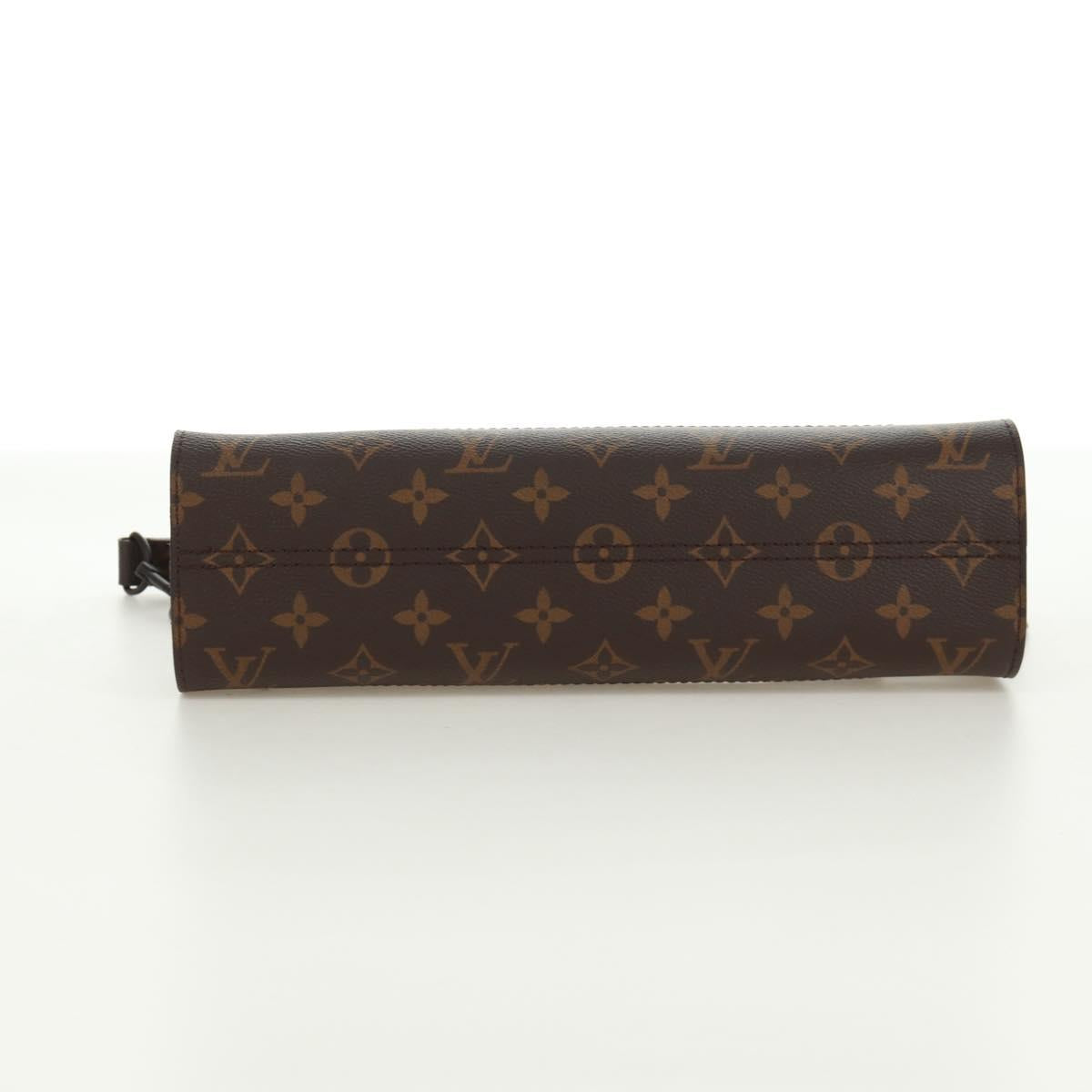 LOUIS VUITTON Monogram Chess Stand Pouch M81588 LV Auth 171970M