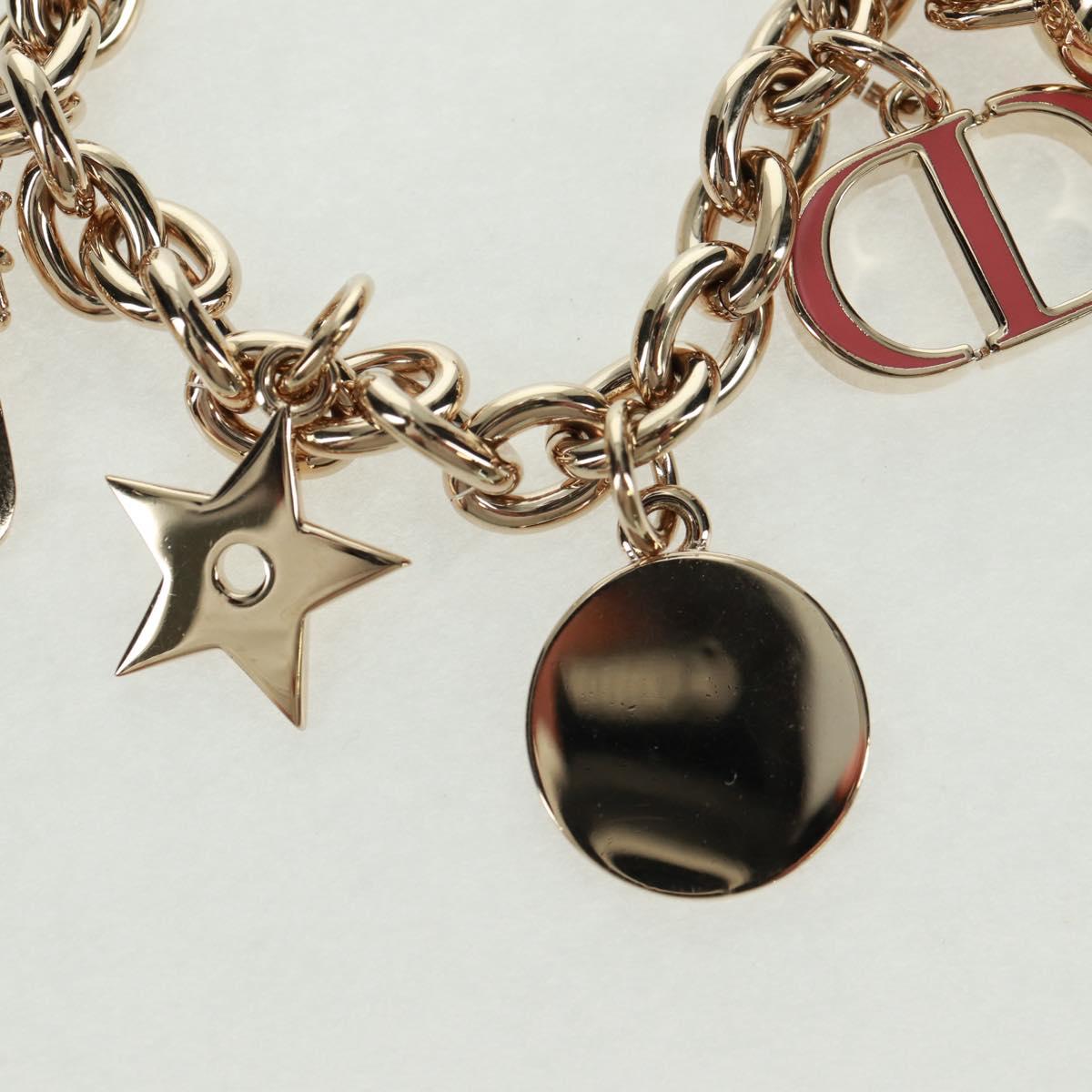 Christian Dior 30 Montaigne Bag Charm metal Gold Auth 171972M