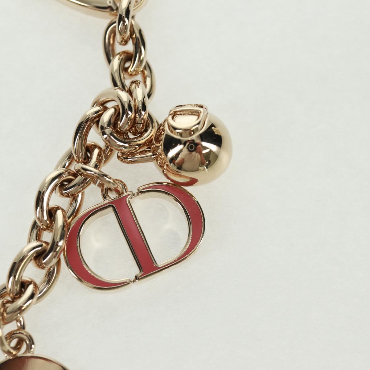 Christian Dior 30 Montaigne Bag Charm metal Gold Auth 171972M