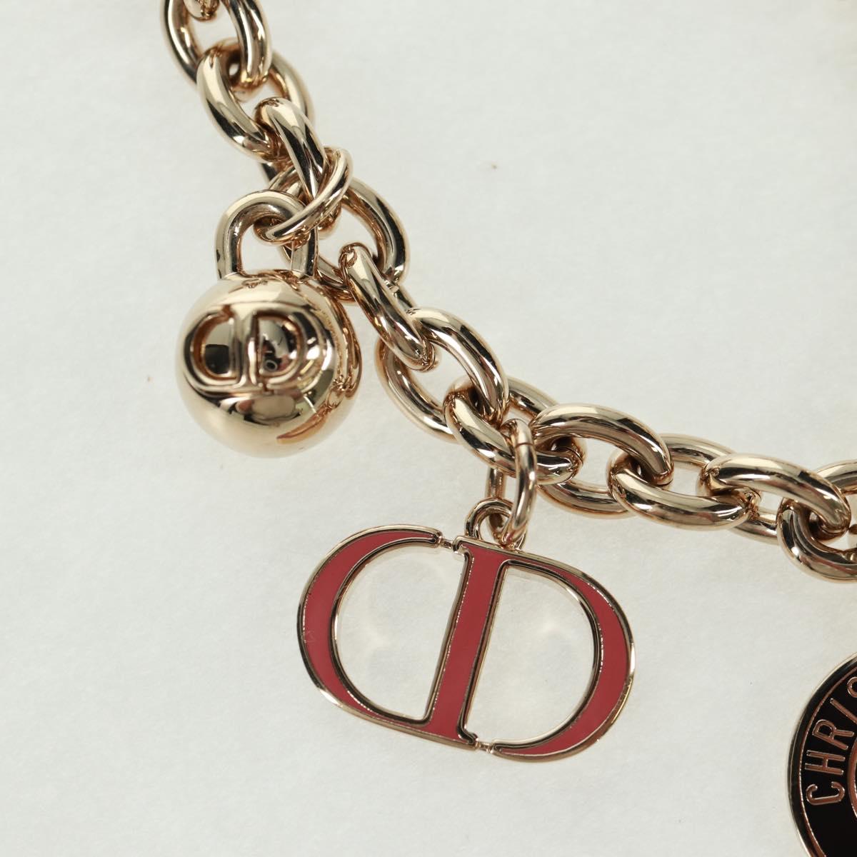 Christian Dior 30 Montaigne Bag Charm metal Gold Auth 171972M
