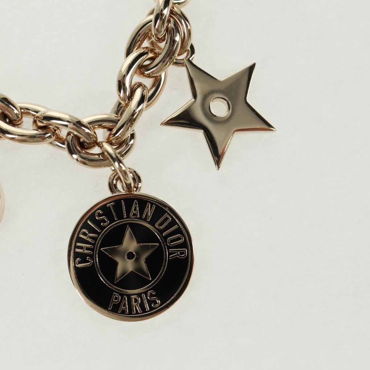 Christian Dior 30 Montaigne Bag Charm metal Gold Auth 171972M