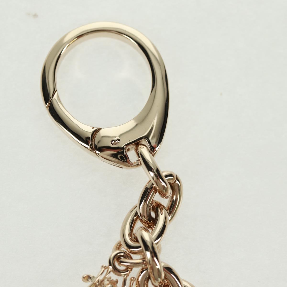 Christian Dior 30 Montaigne Bag Charm metal Gold Auth 171972M