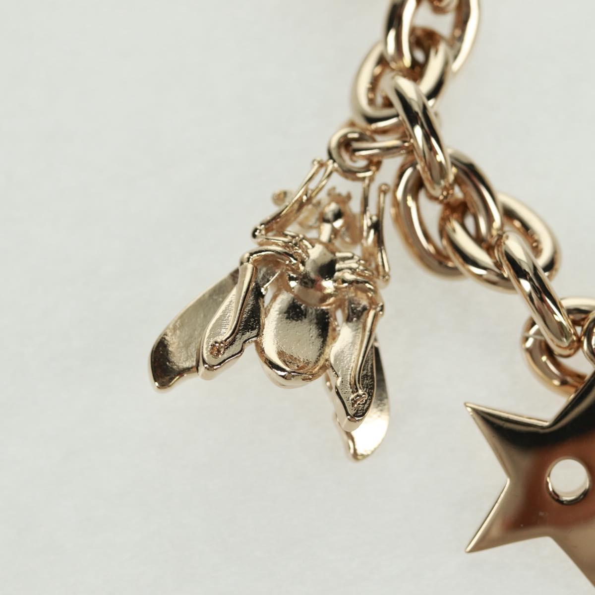 Christian Dior 30 Montaigne Bag Charm metal Gold Auth 171972M