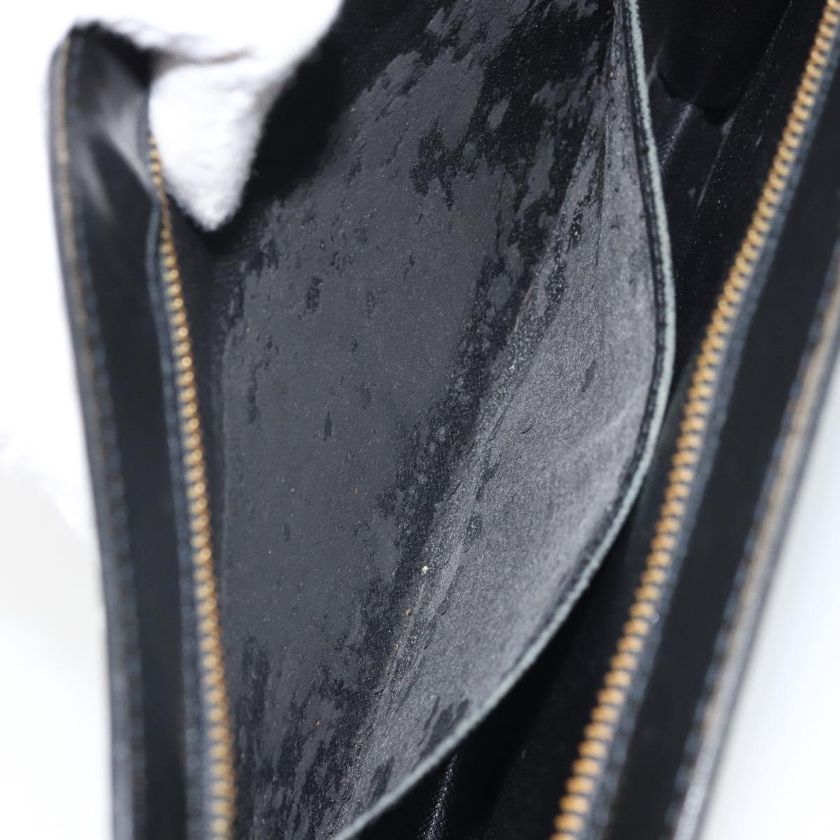 LOUIS VUITTON Epi Pochette Homme Clutch Bag Black M52522 LV Auth 171980