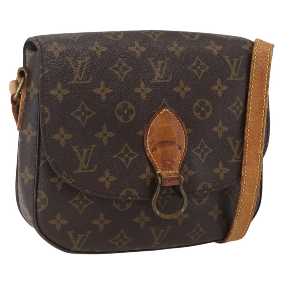 LOUIS VUITTON Monogram Saint Cloud GM Shoulder Bag M51242 LV Auth 171997